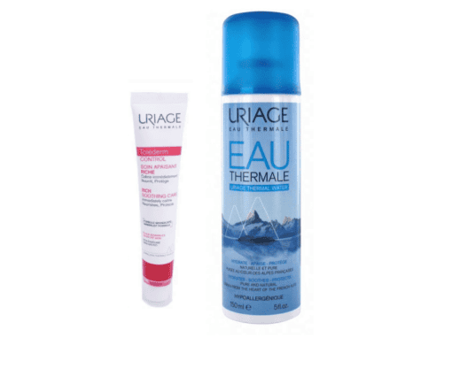 URIAGE coffret tolederm creme riche 40ml + eau thermal 150ml offert
