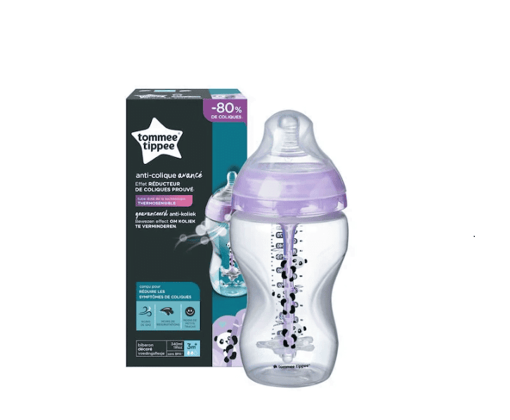 tommee tippee biberon ctn Anti-Colique Avancé 340ml rose – Image 2