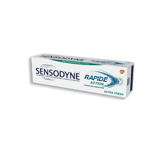 Sensodyne Rapide Action Extra Fresh – Soulagement des Dents Sensibles