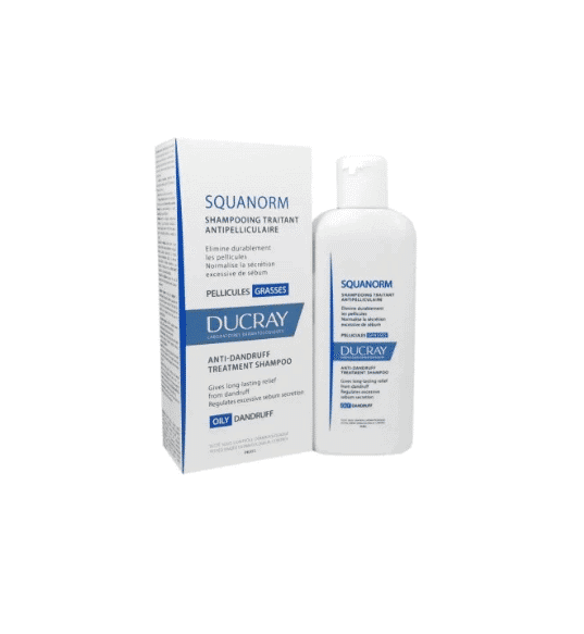 DUCRAY squanorm shampooing pellicules grasses 200ml – Image 4