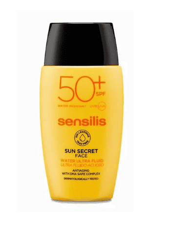 Sensilis sun secret water ultra fluide spf50+