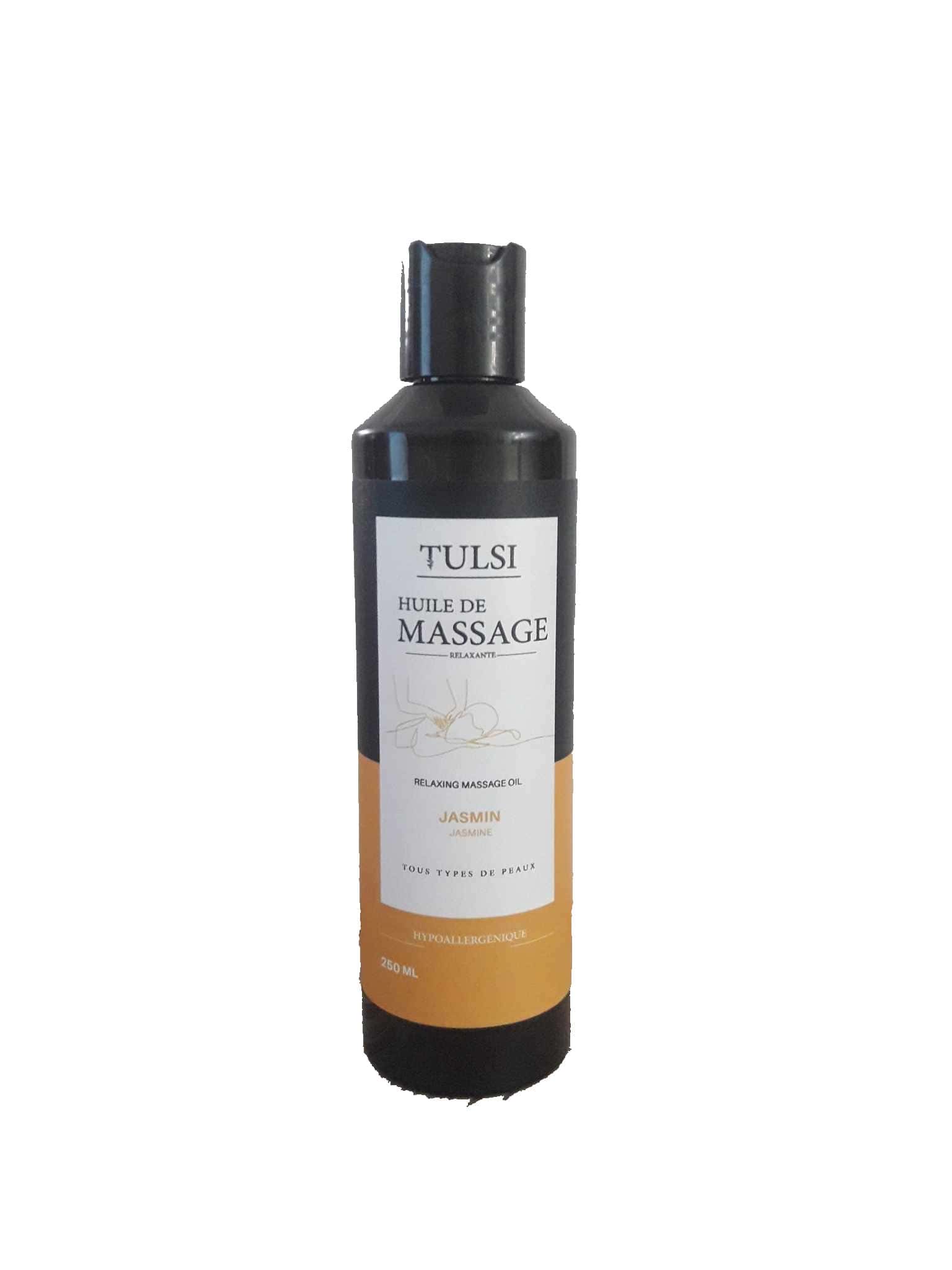 TULSI huile de massage jasmin 250 ml – Image 2