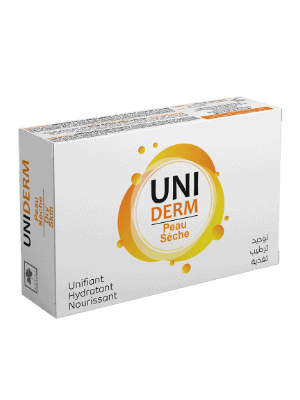 uniderm savon peau seche 90gr