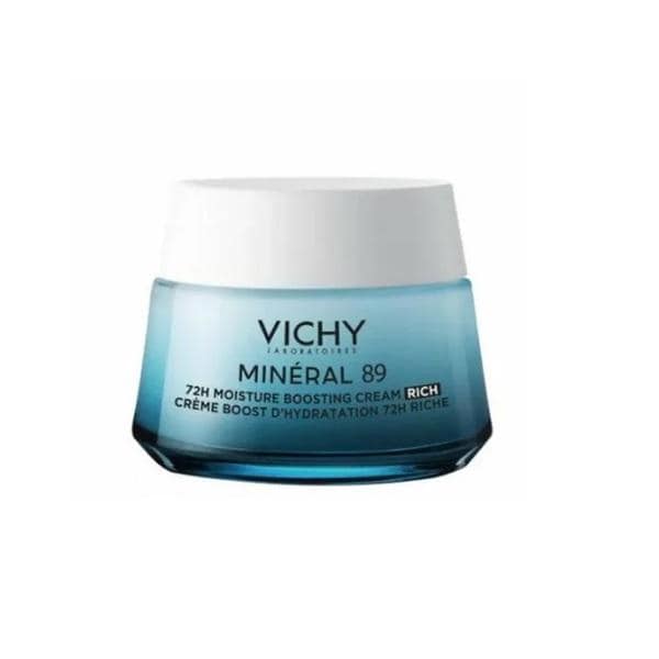 VICHY MINERAL 89 CREME BOOST D’HYDRATATION 72H RICHE 50ML