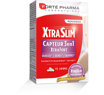 xtraslim capteur 3 en 1 b/60 gelules
