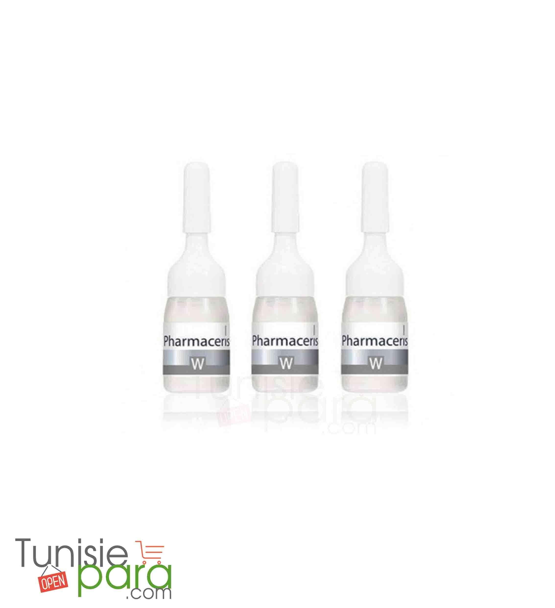 PHARMACERIS W ALBUCIN PP 3 AMPLOULES+Pharmaceris puri albucin Mousse gratuit