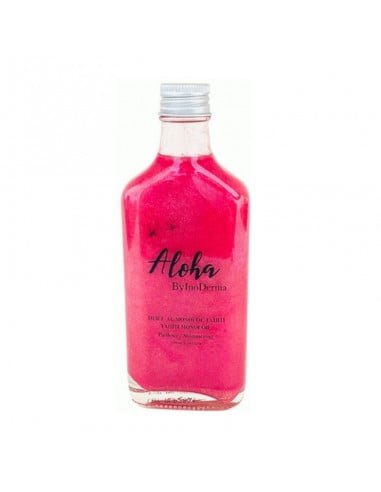 INODERMA ALOHA Huile au Monoï de Tahiti Pailletée PINK 100ml – Image 2