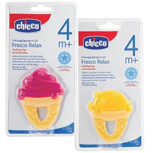 Chicco anneau de dentition fresh relax ice cream