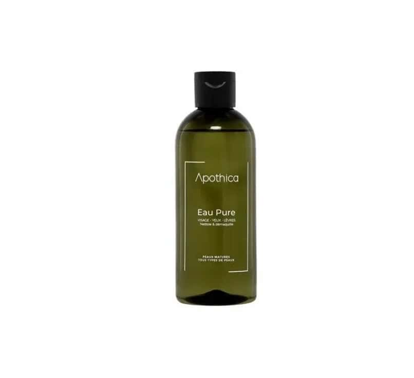 Apothica Eau Pure Demaquillante visage yeux et levres peau matures 250ml