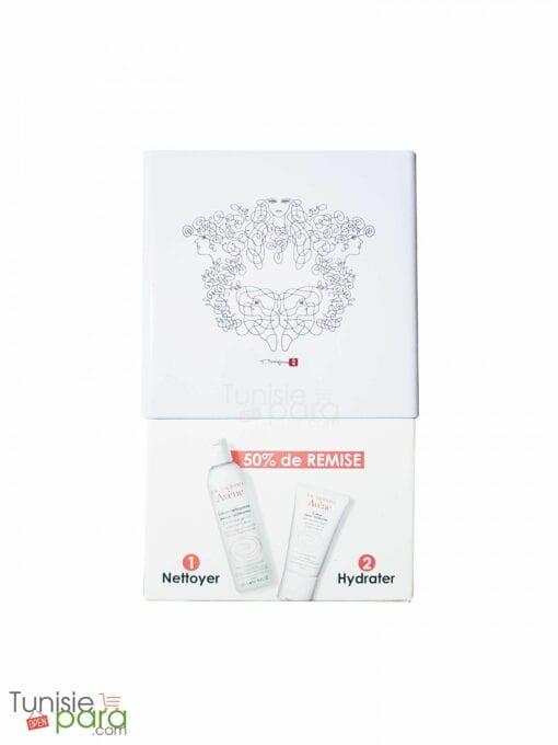 Avene boite "nettoyer et hydrater" peau intolérante