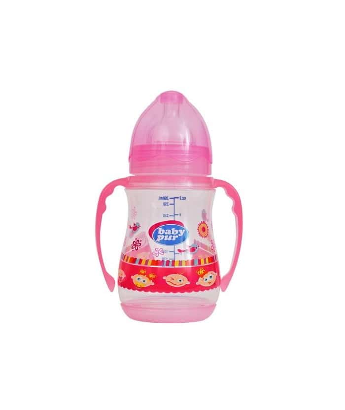 BABY PUR BIBERON PASTEL HELLO KITTY 250 ML