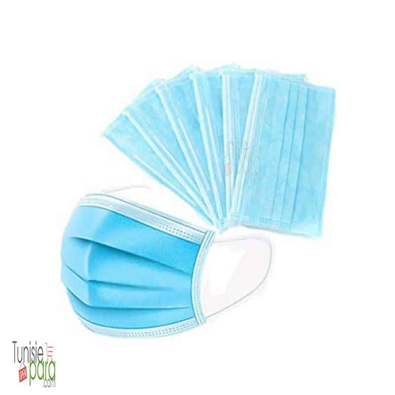 Bavette-Masque chirurgical paquet de 50 pièces