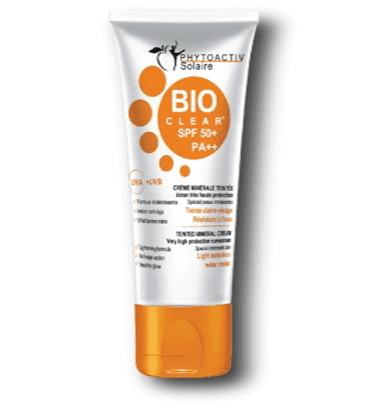 Bioclear Ecran minéral teinté Spf50+ 50ml – Image 2