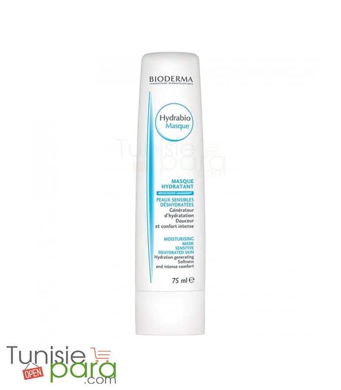 BIODERMA HYDRABIO MASQUE HYDRATANT PEAUX SENSIBLES DESHYDRATEES 75ML