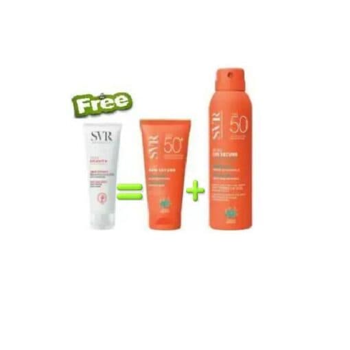SVR sun secure pack soins solaires blur