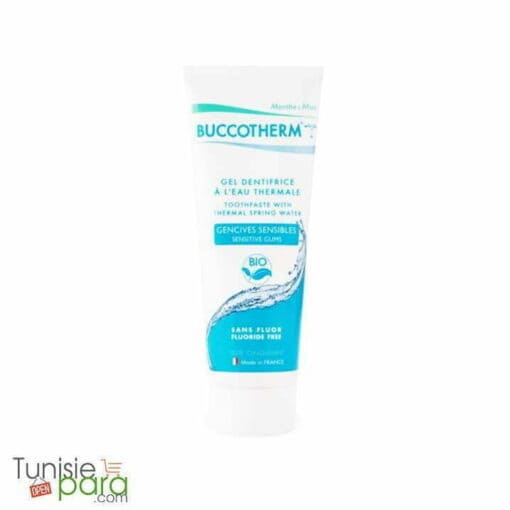 buccotherm Gel dentifrice Gencives Sensibles avec Fluor certifié BIO