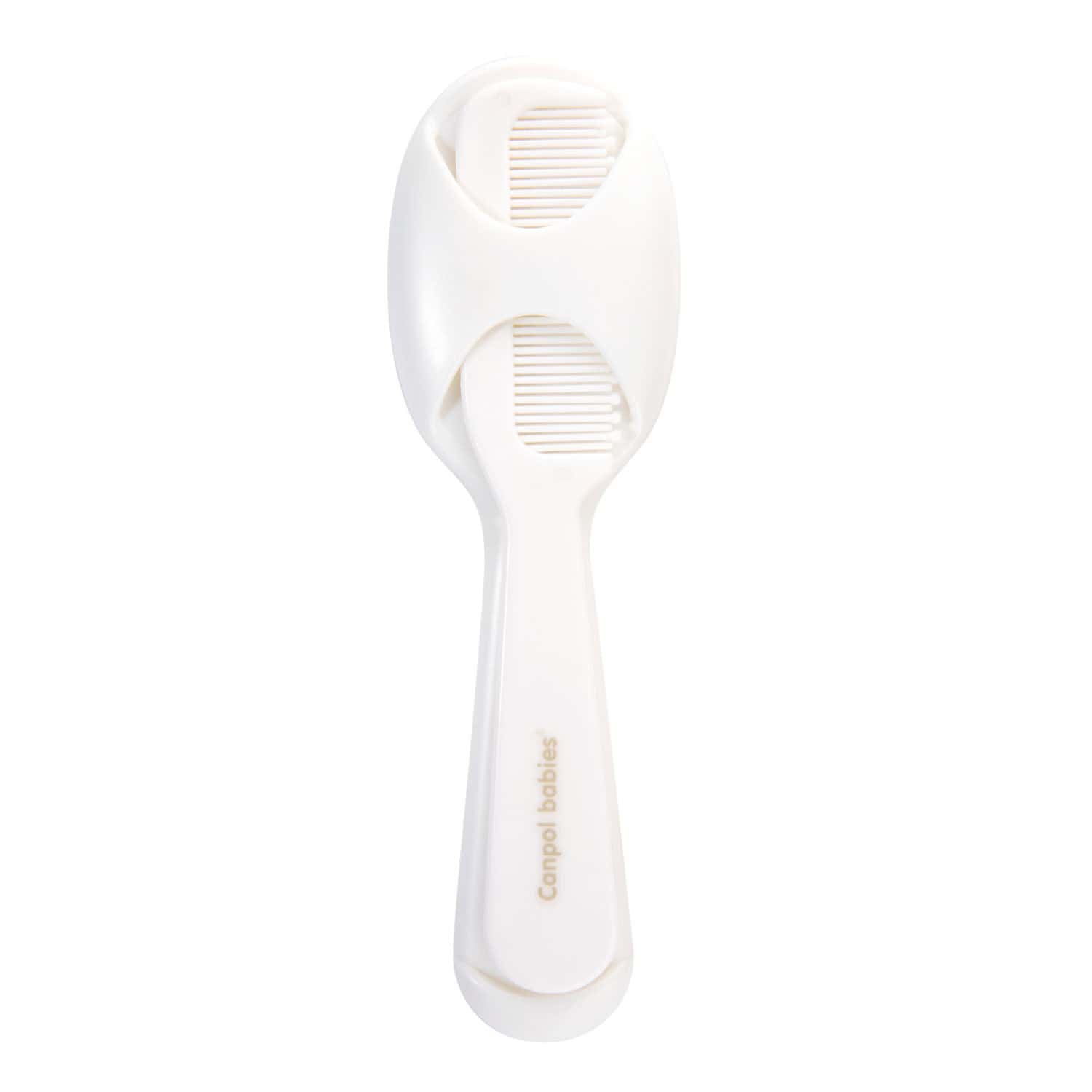 canpol brosse et peigne pour bebe blanc 56/160 – Image 2