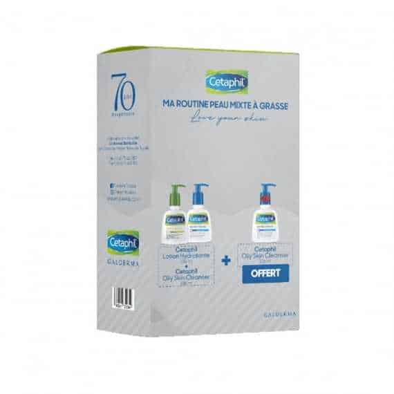 CETAPHIL COFFRET MA ROUTINE PEAU MIXTE A GRASSE