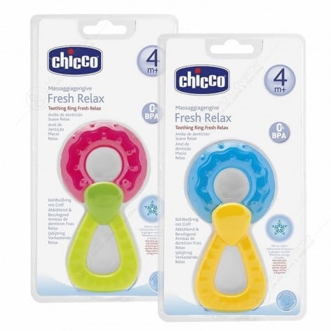 Chicco anneau de dentition fresh relax  avec support