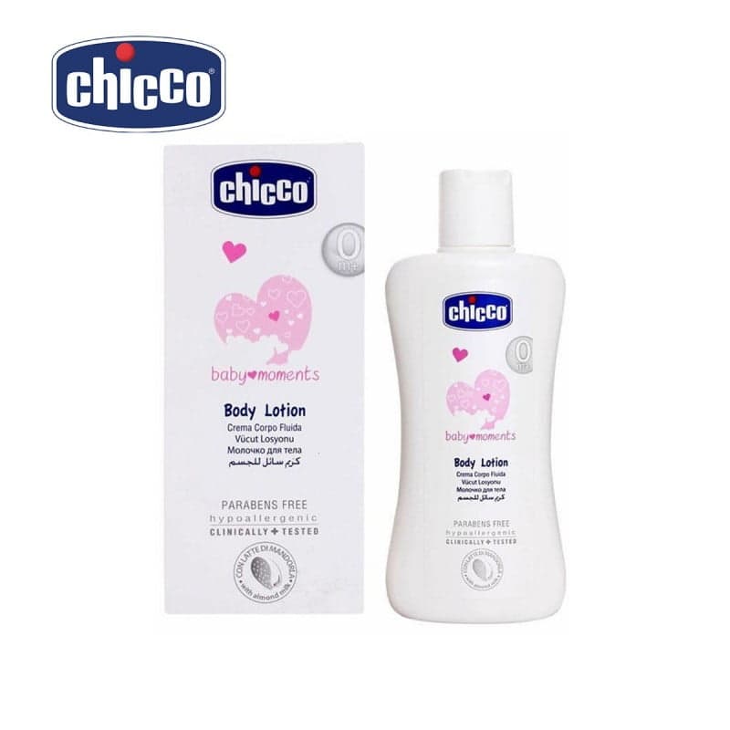 Chicco baby moments lait de corps 200 ml – Image 2