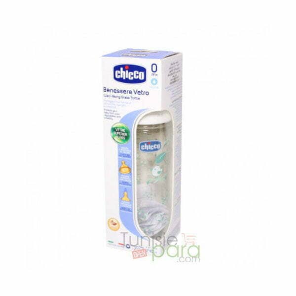 CHICCO Biberon en verre, 240ml