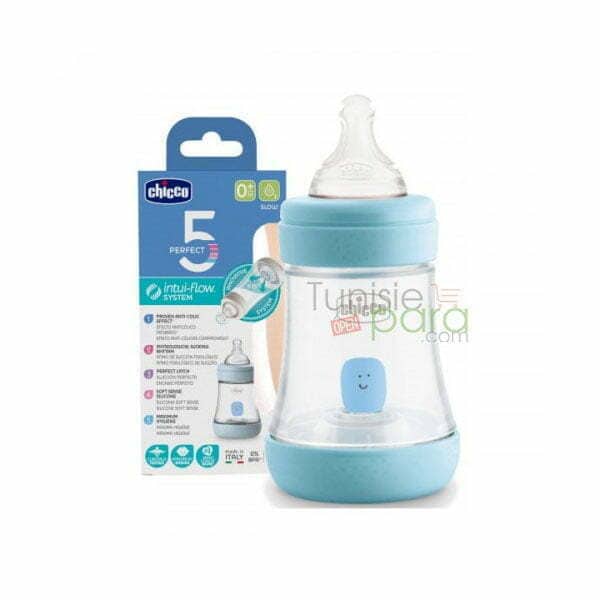 Chicco biberon perfect-5  boy 0m+  150ml – Image 2