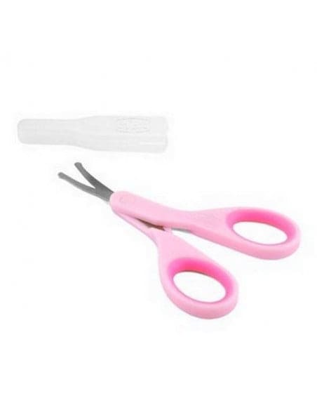 BABY PUR Ciseaux A Bouts Ronds 0m+ ROSE – Image 3