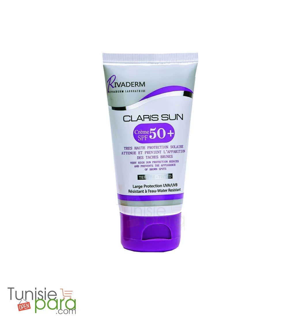 Rivaderm Claris Sun creme teinté spf 50 + 50ml – Image 2