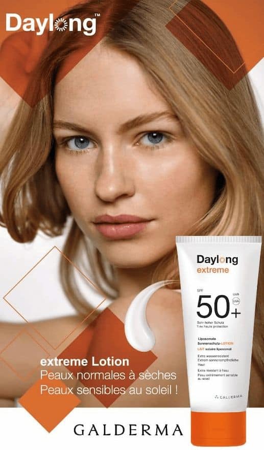 crème Solaire DAYLONG Lotion SPF50+