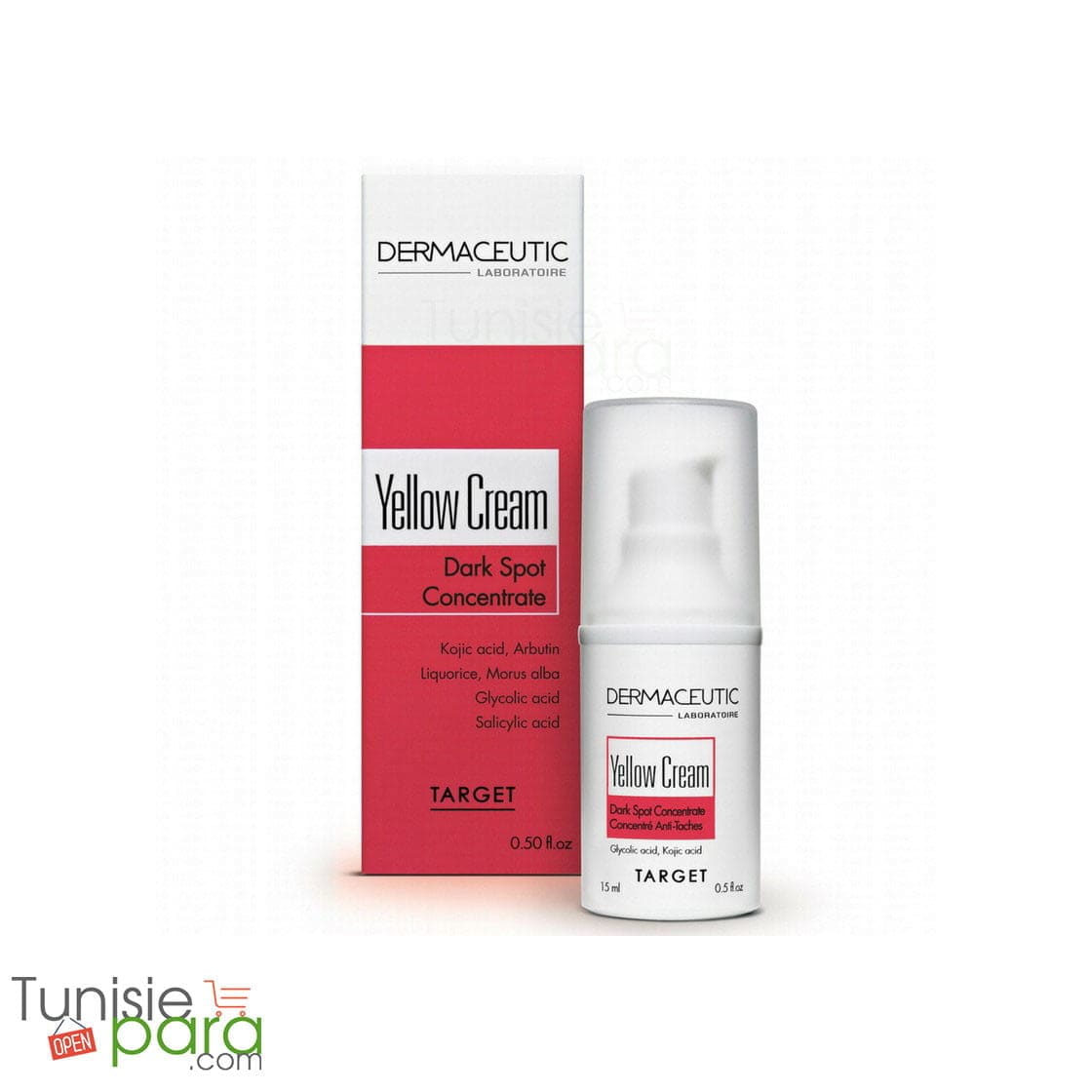 DERMACEUTIC Yellow crème concentre dépigmentant 15 ml