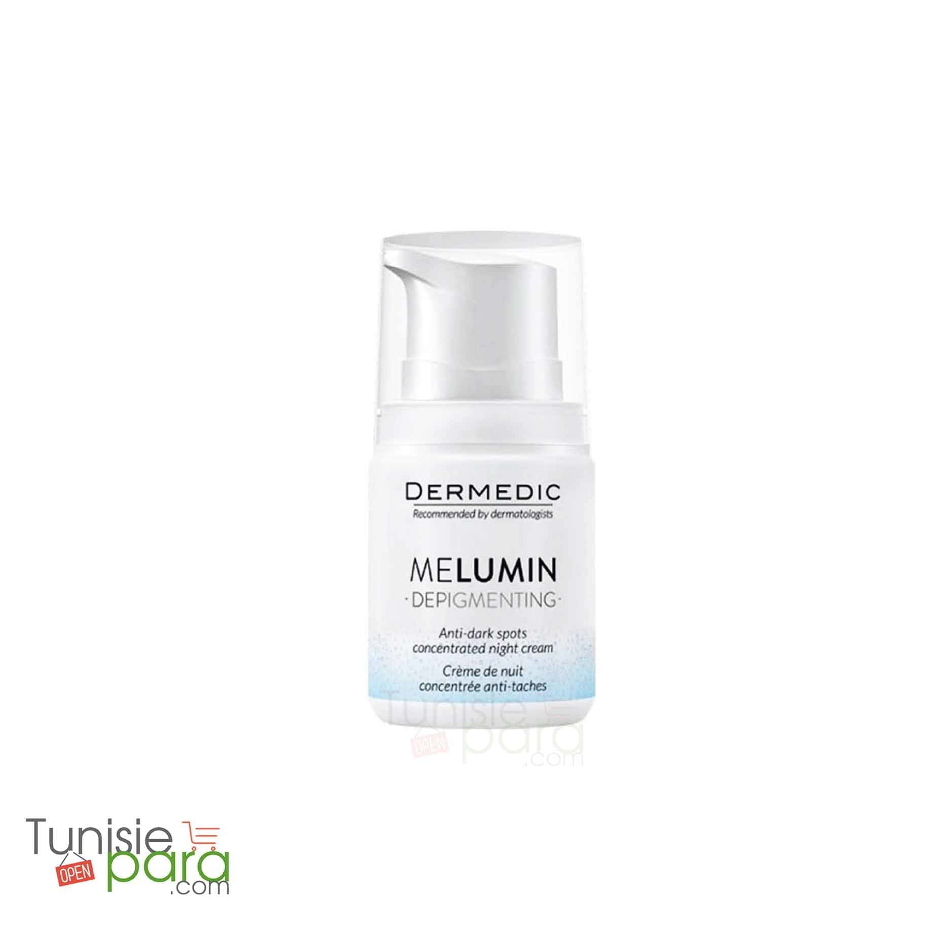 DERMEDIC MELUMIN Crème de nuit concentrée anti-taches  50ml – Image 2
