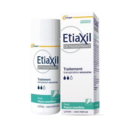 etiaxil traitement détranspirant pieds lotion peaux sensibles 100 ml