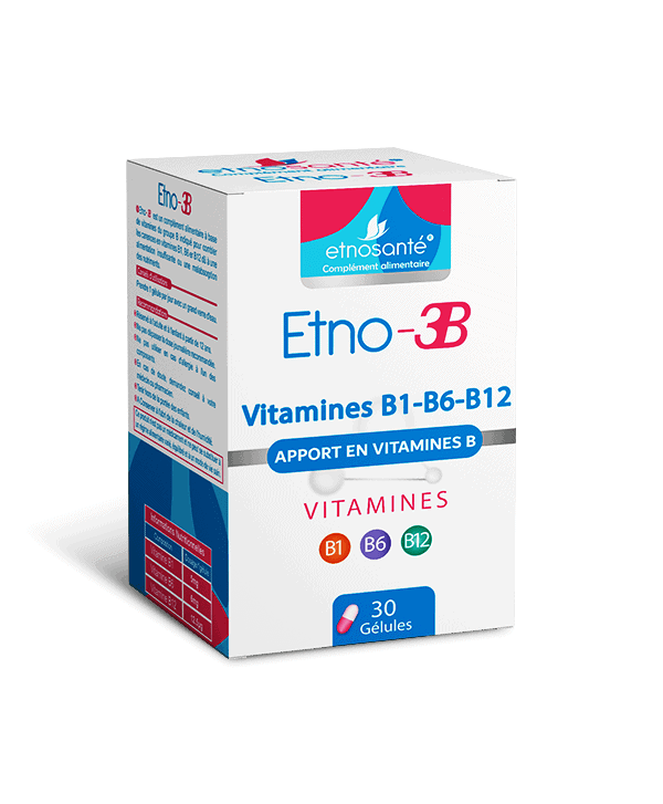 ETNO-3B apport en vitamines B 30 gélules