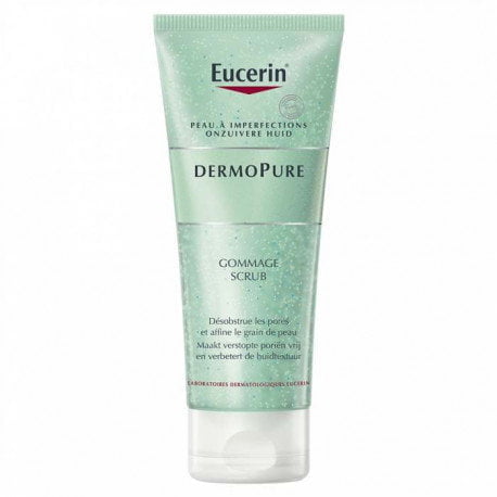 Eucerin Dermopure gommage peaux a imperfections 100 ml