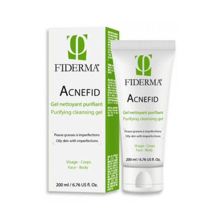 FIDERMA ACNEFID Gel Nettoyant Purifiant 200 ml