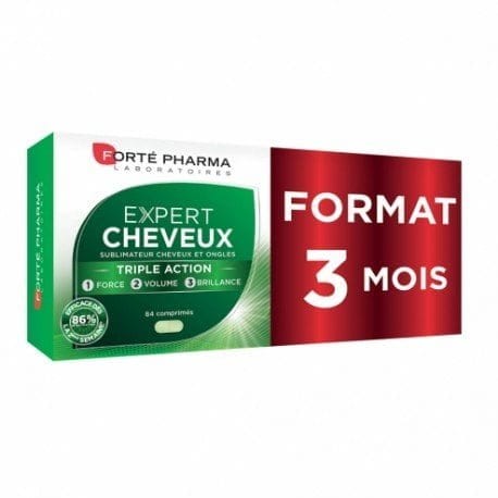 Forte Pharma Pack 3 mois expert cheveux triple action – Image 2
