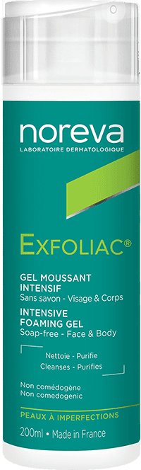 Noreva Exfoliac Gel moussant Doux 200ml – Image 2