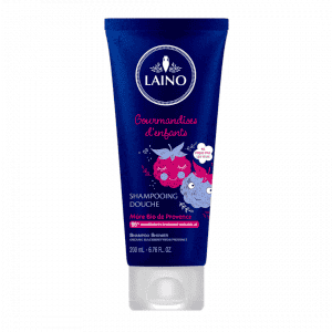 Laino shampooing douche gourmandises d’enfants à la mûre bio de provence