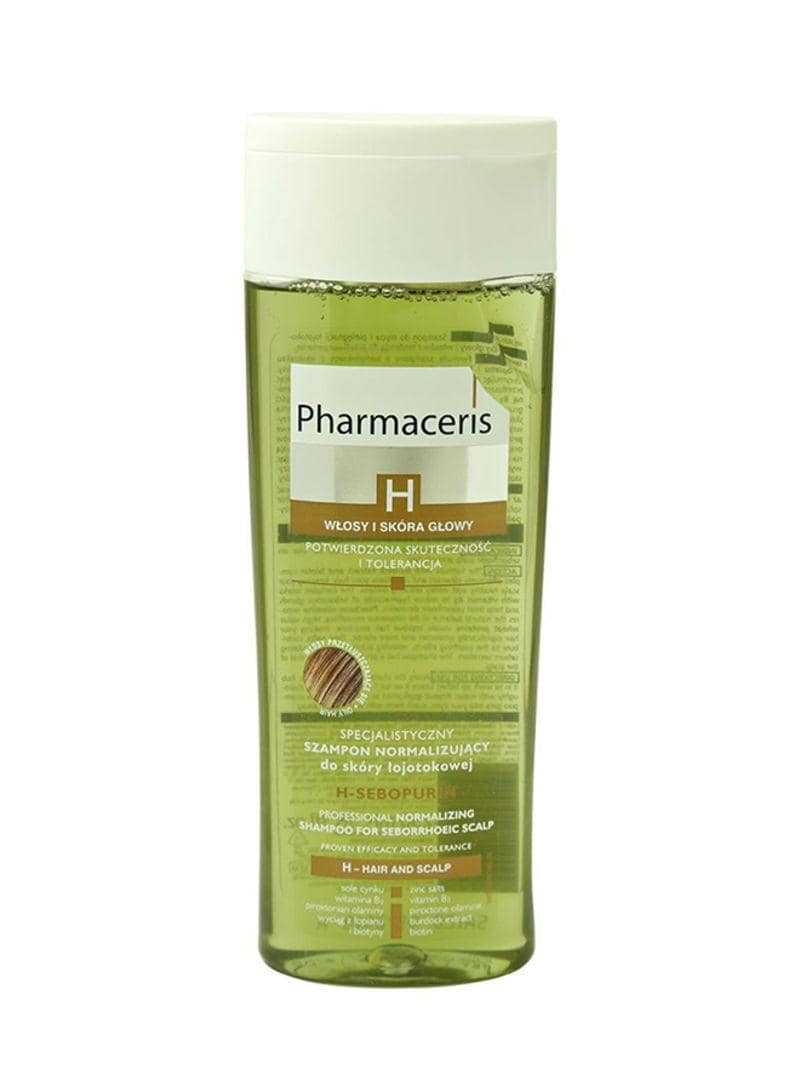 PHARMACERIS SHAMPOOING NORMALISANT CHEVEUX GRAS H-SEBOPURINE 250 ML – Image 2