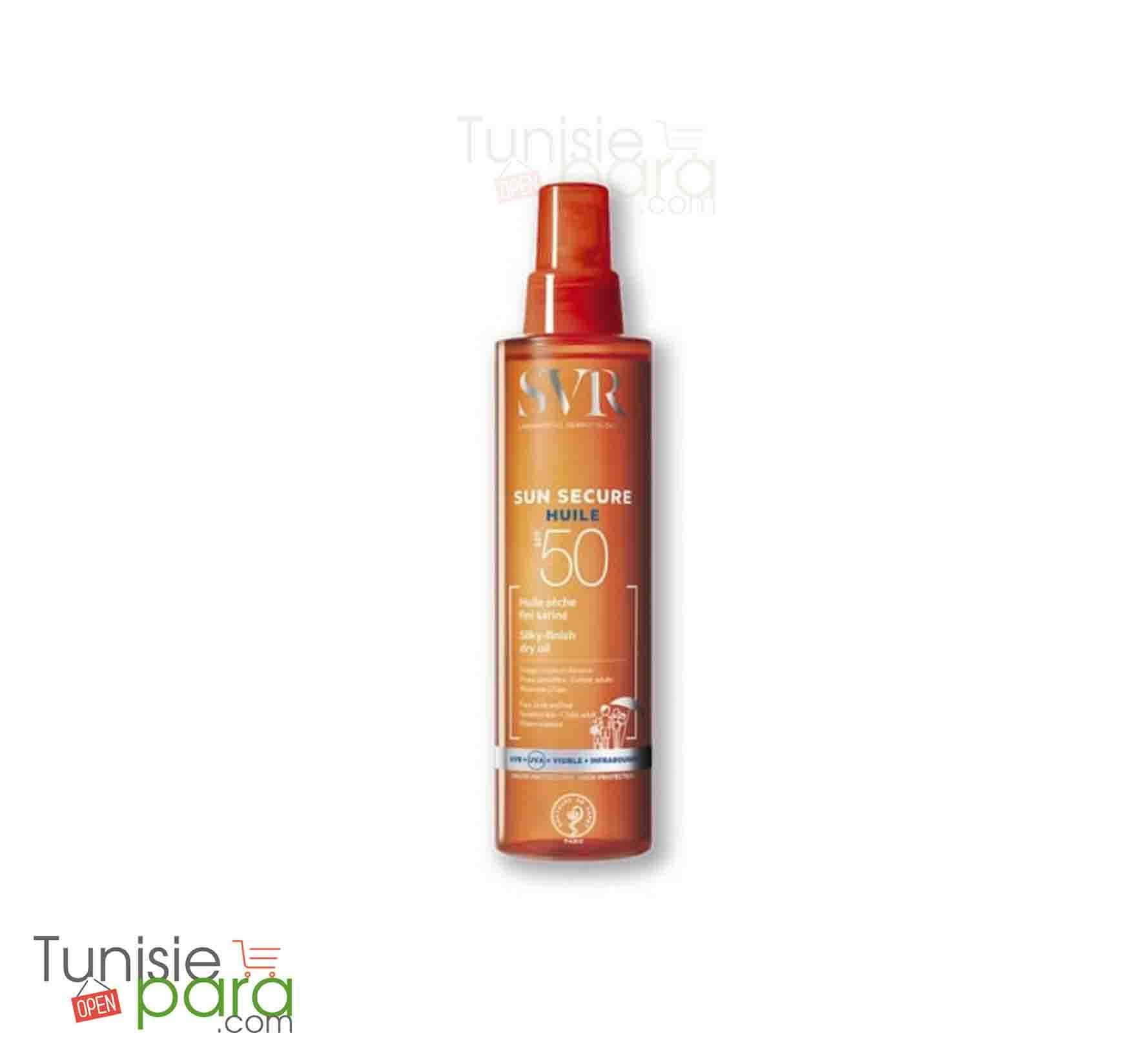 SVR sun secure huile sèche spf50+ 200ML