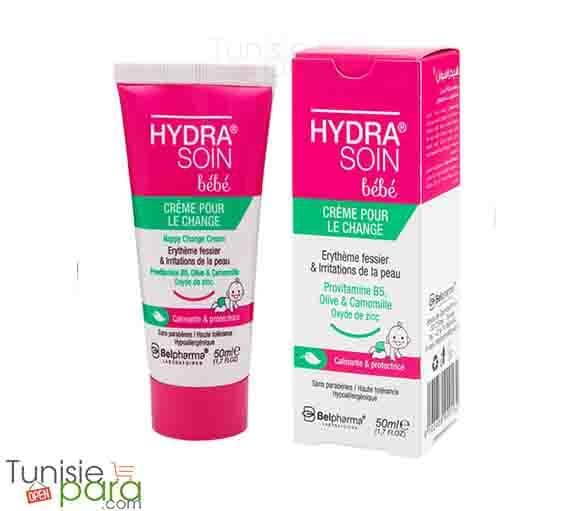 Hydrasoin crème pour le change 50GR