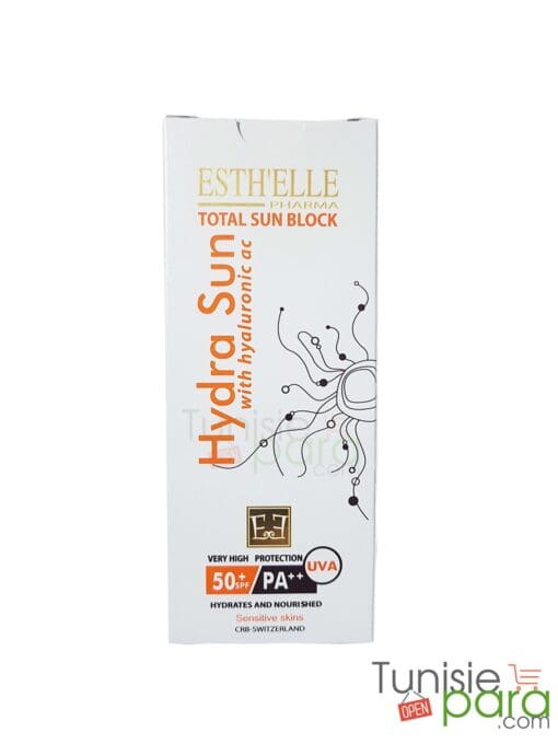 ESTH'ELLE - ECRAN TOTAL HYDRA SUN À L'AC HYALURONIQUE