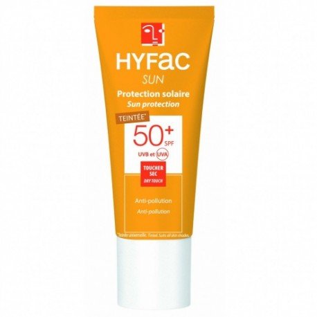 Hyfac sun protection solaire teintee spf 50+ 40ml