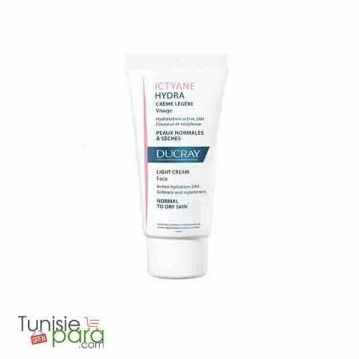 Ducray ictyane hydra creme legere peaux normales aseches 40ml