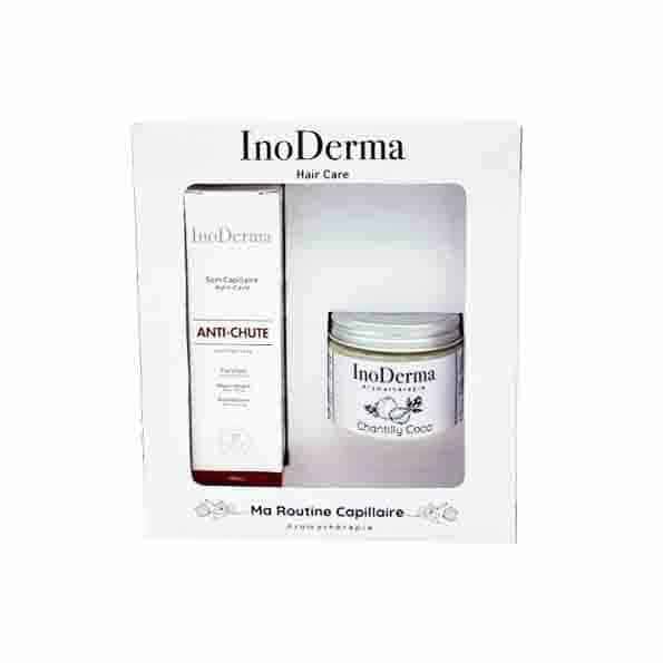INODERMA COFFRET ANTI CHUTE SOIN CAPILLAIRE+CHANTILLY COCO 150 GR – Image 3