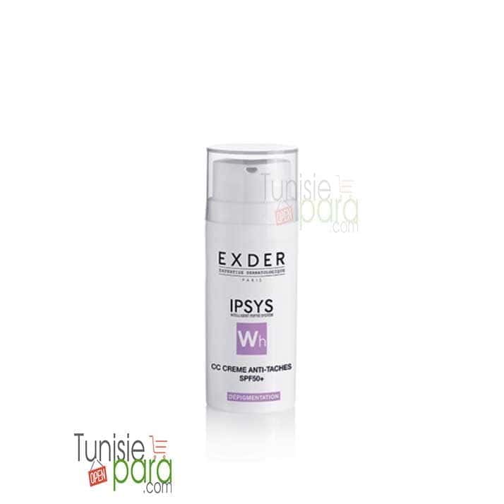 EXDER IPSYS  WH CC Crème anti-taches SPF50+ 30 ml