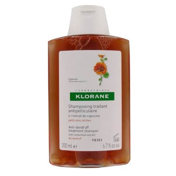KLORANE Shampooing Antipelliculaire à l'Extrait de Capucine 200 ml