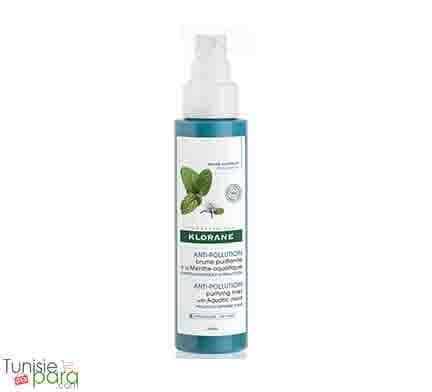 KLORANE ANTI POLLUTION BRUME PURIFIANTE A LA MENTHE AQUATIQUE 100ml