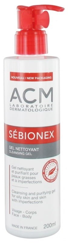 ACM Sébionex Gel Nettoyant  200 ml – Image 2
