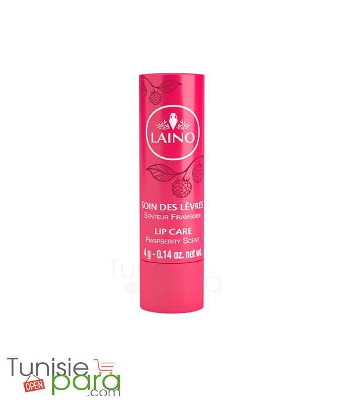 LAINO Soin des lèvres fragilisées goût framboise 4g